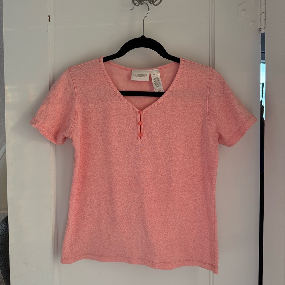 Liz Claiborne pink top